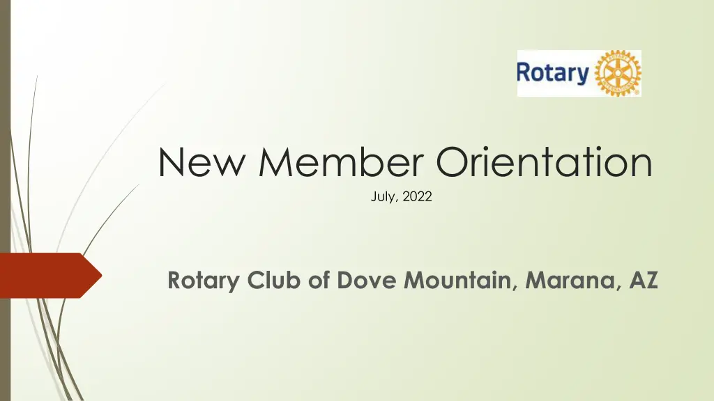 new member orientation july 2022