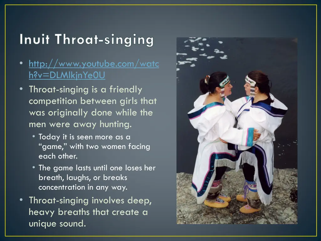 inuit throat singing