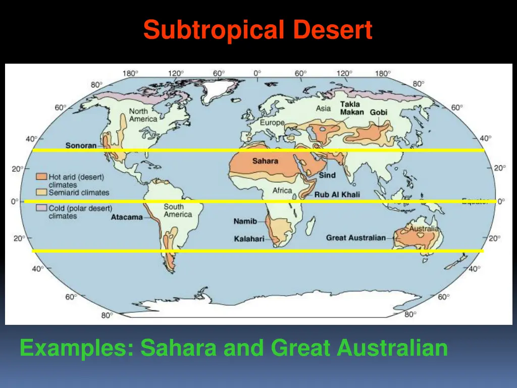 subtropical desert