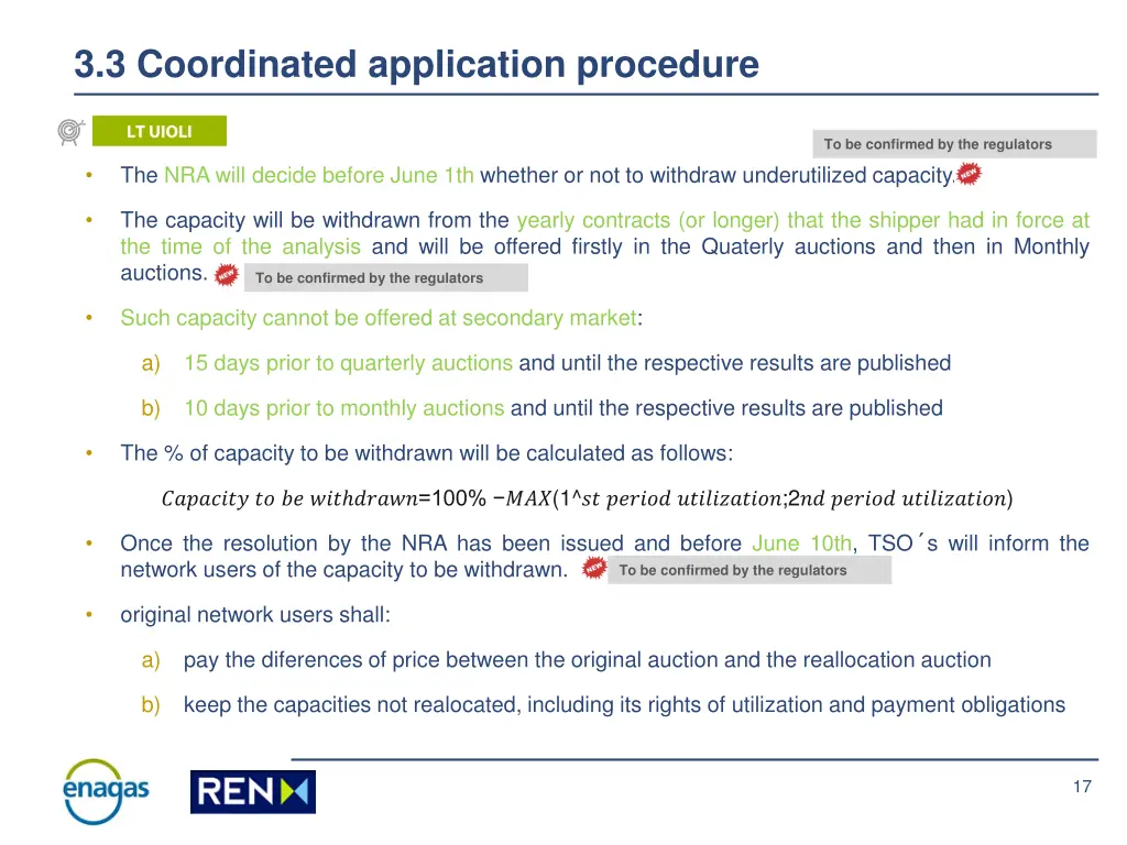 3 3 coordinated application procedure 2