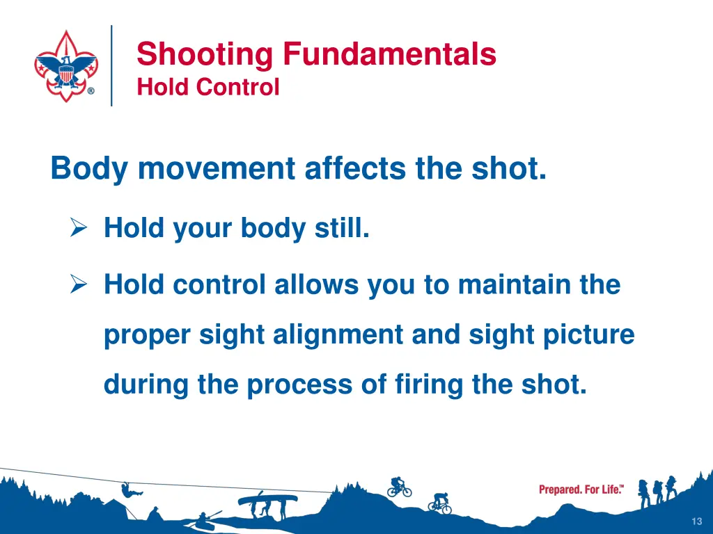 shooting fundamentals hold control