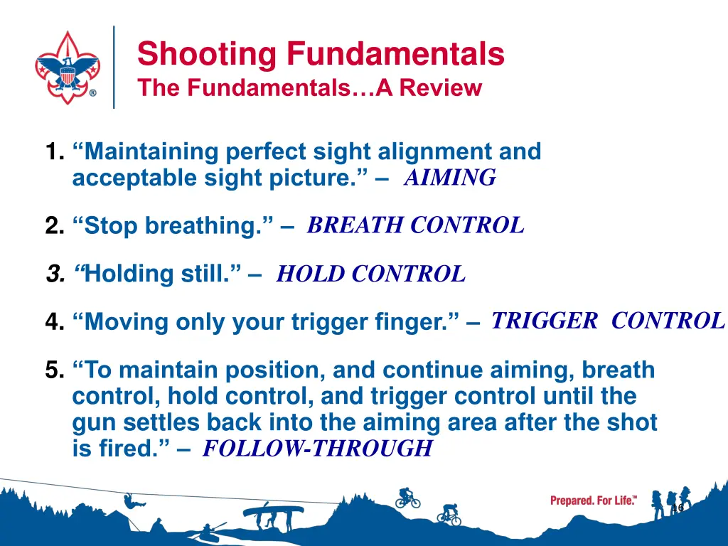 shooting fundamentals the fundamentals a review