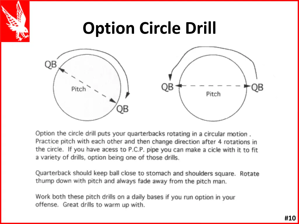 option circle drill