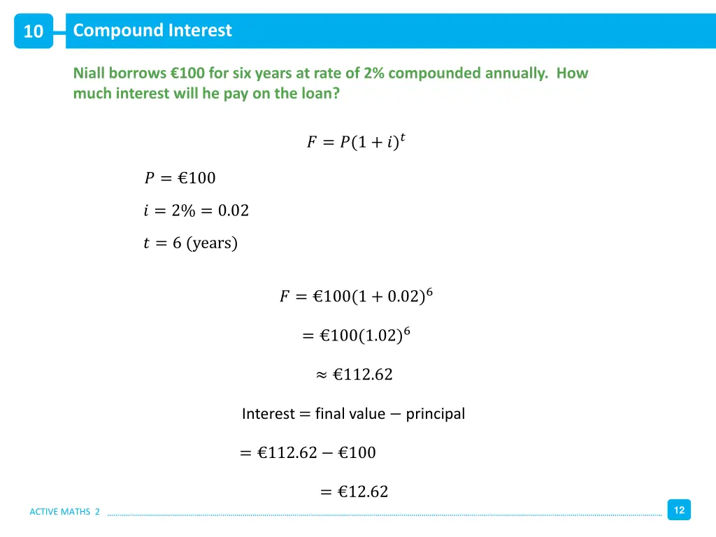 compound interest 1