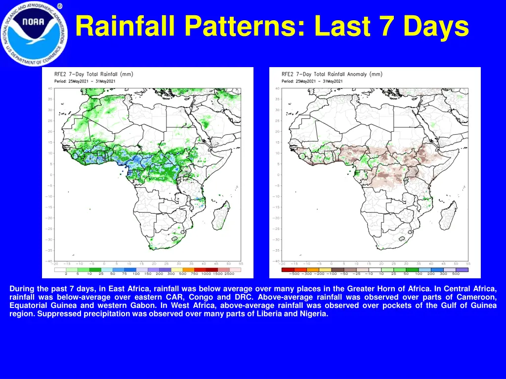 rainfall patterns last 7 days