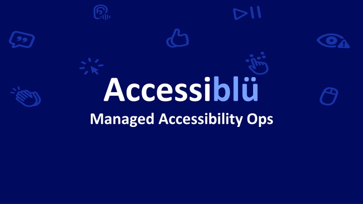 accessibl managed accessibility ops