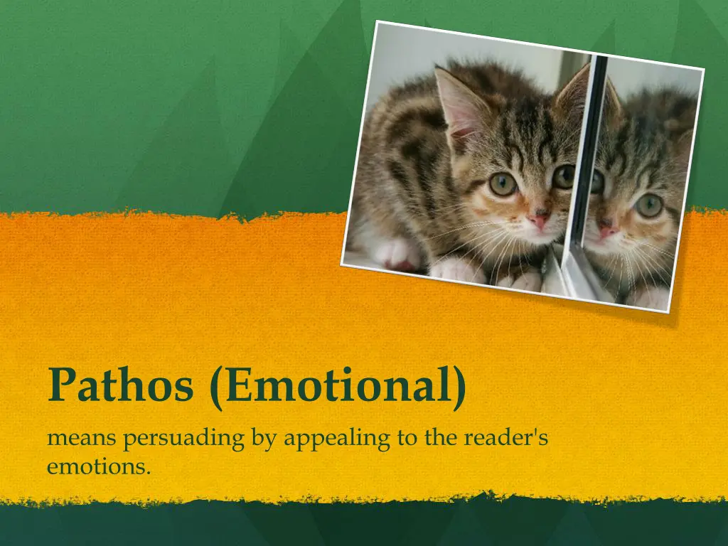 pathos emotional means persuading by appealing