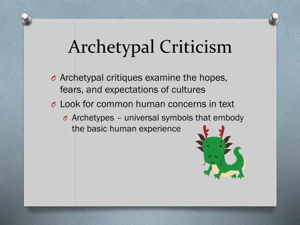 archetypal criticism