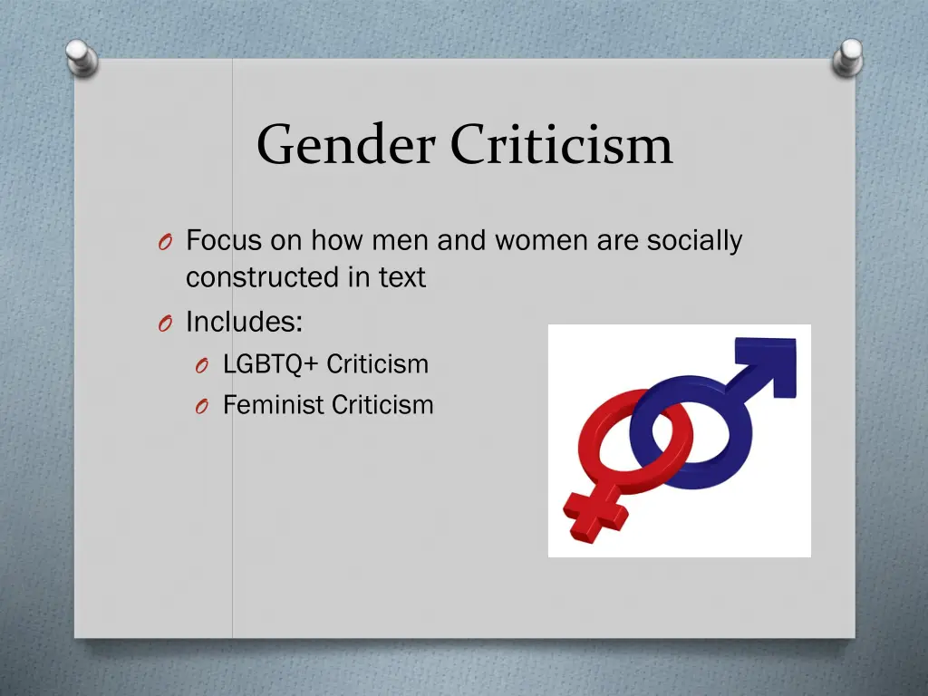 gender criticism