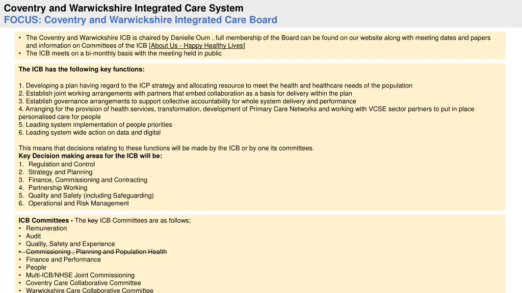 coventry and warwickshire integrated care system 1