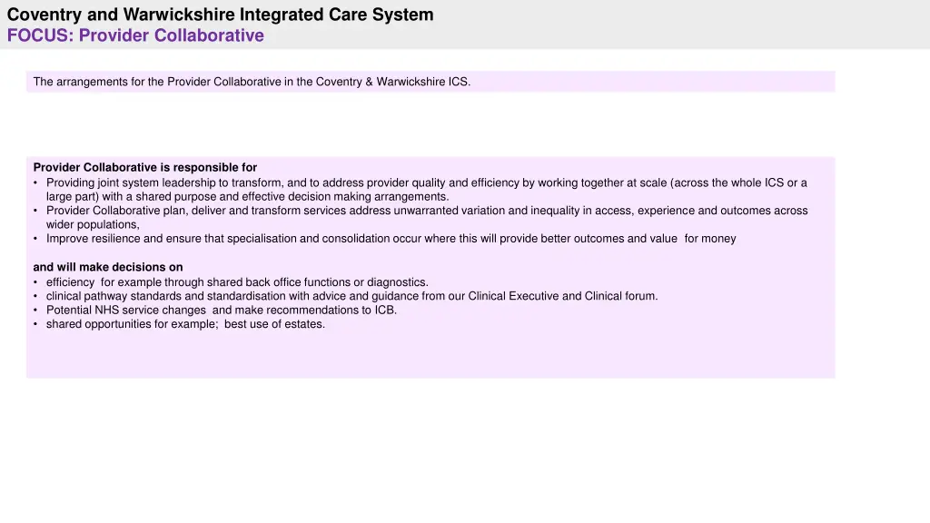 coventry and warwickshire integrated care system 6