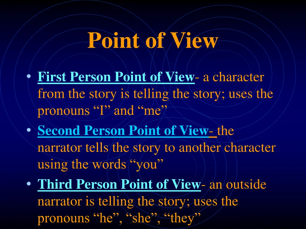 point of view 1