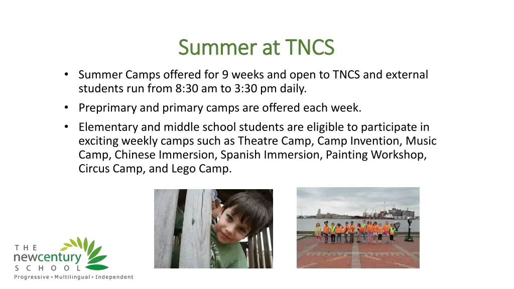 summer at tncs summer at tncs