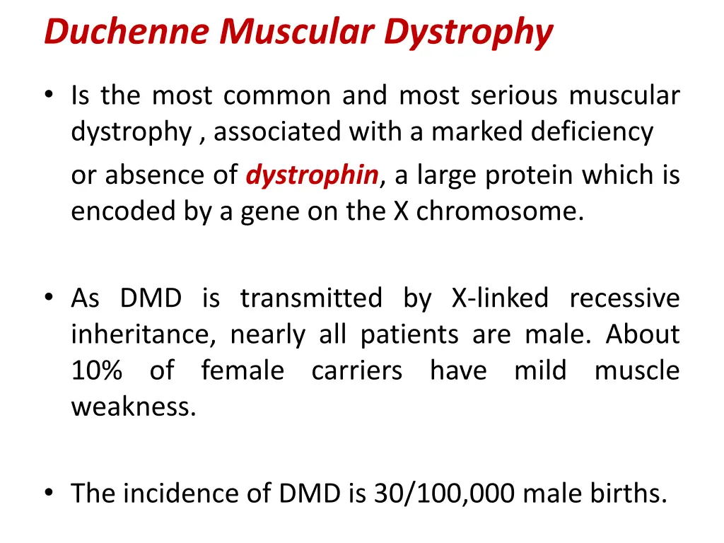 duchenne muscular dystrophy