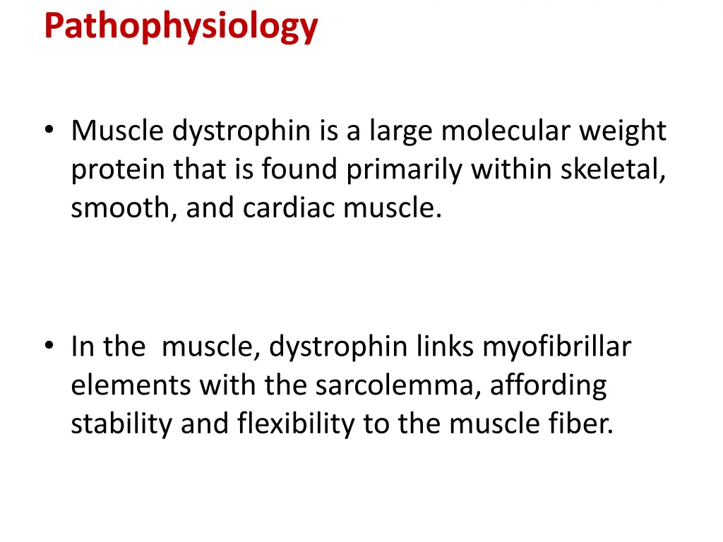 pathophysiology