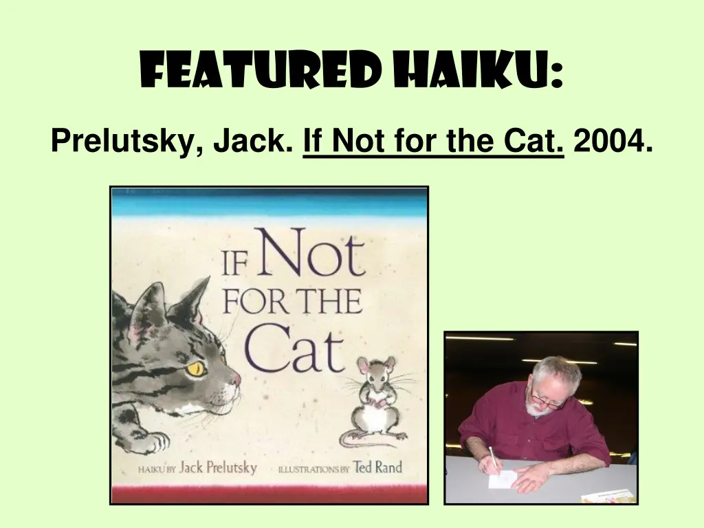 featured haiku