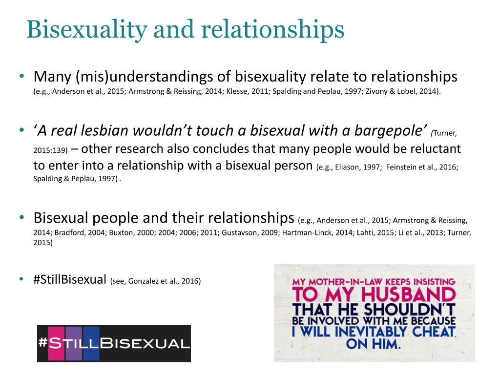 bisexuality and relationships