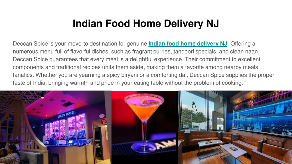 indian food home delivery nj