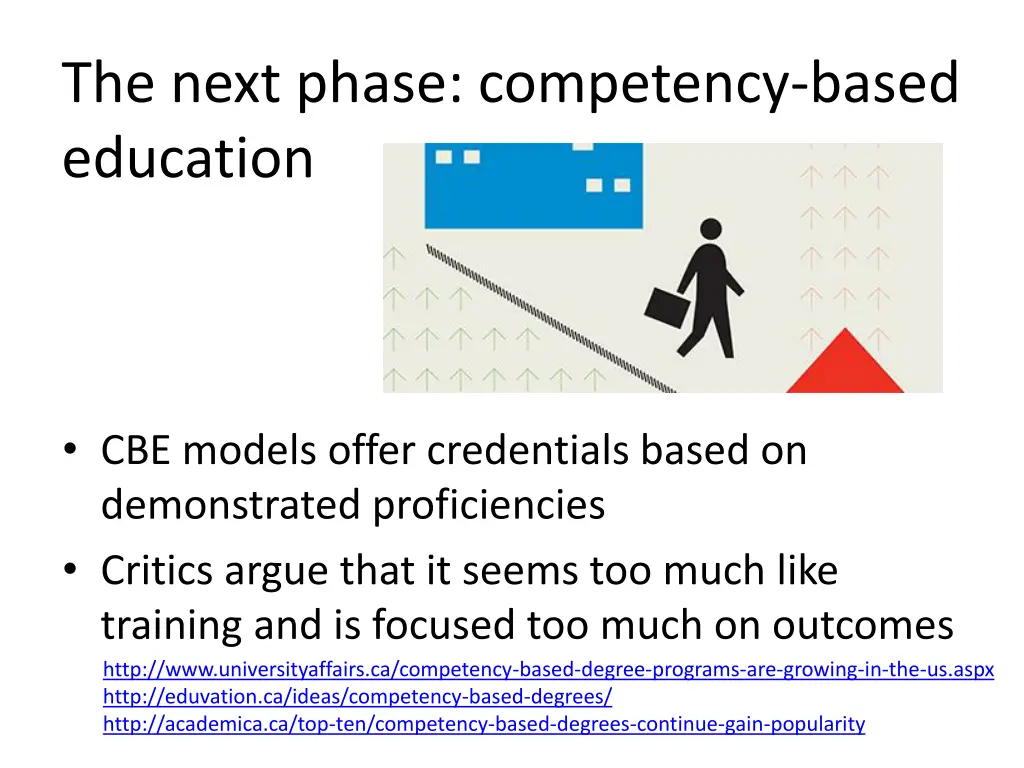 the next phase competency based education