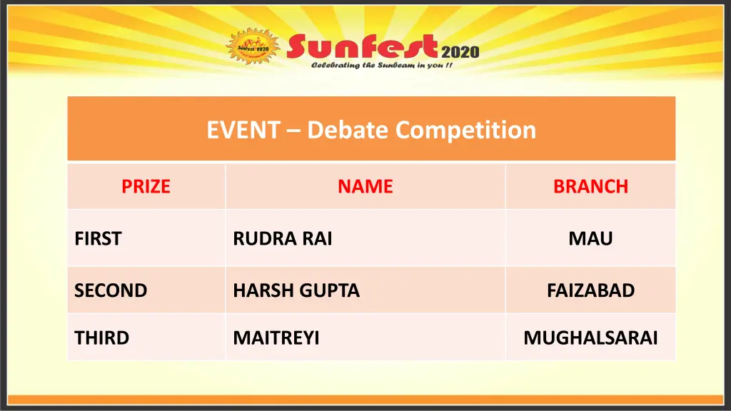 event debate competition 2