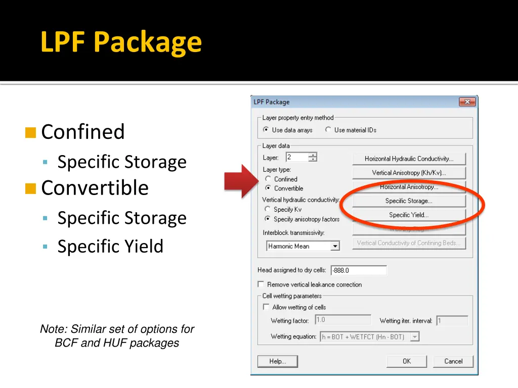 lpf package