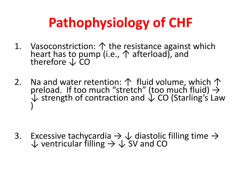 pathophysiology of chf 3