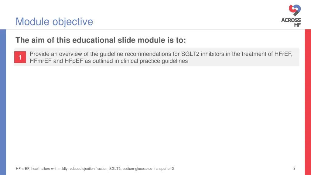 module objective