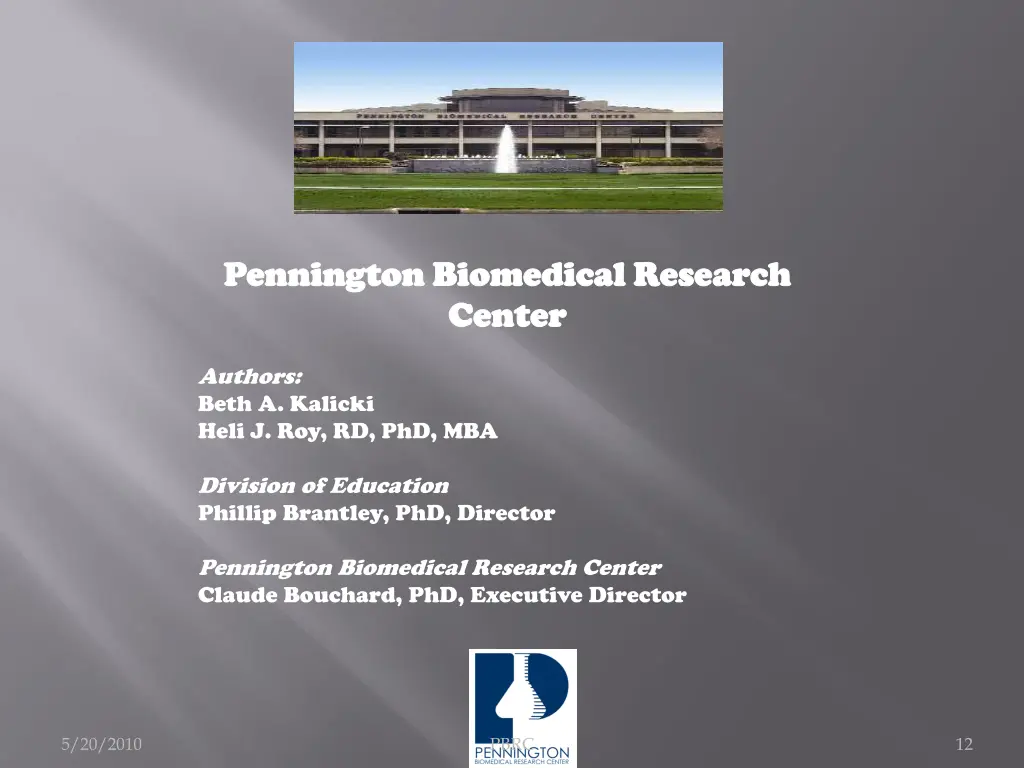 pennington biomedical research pennington