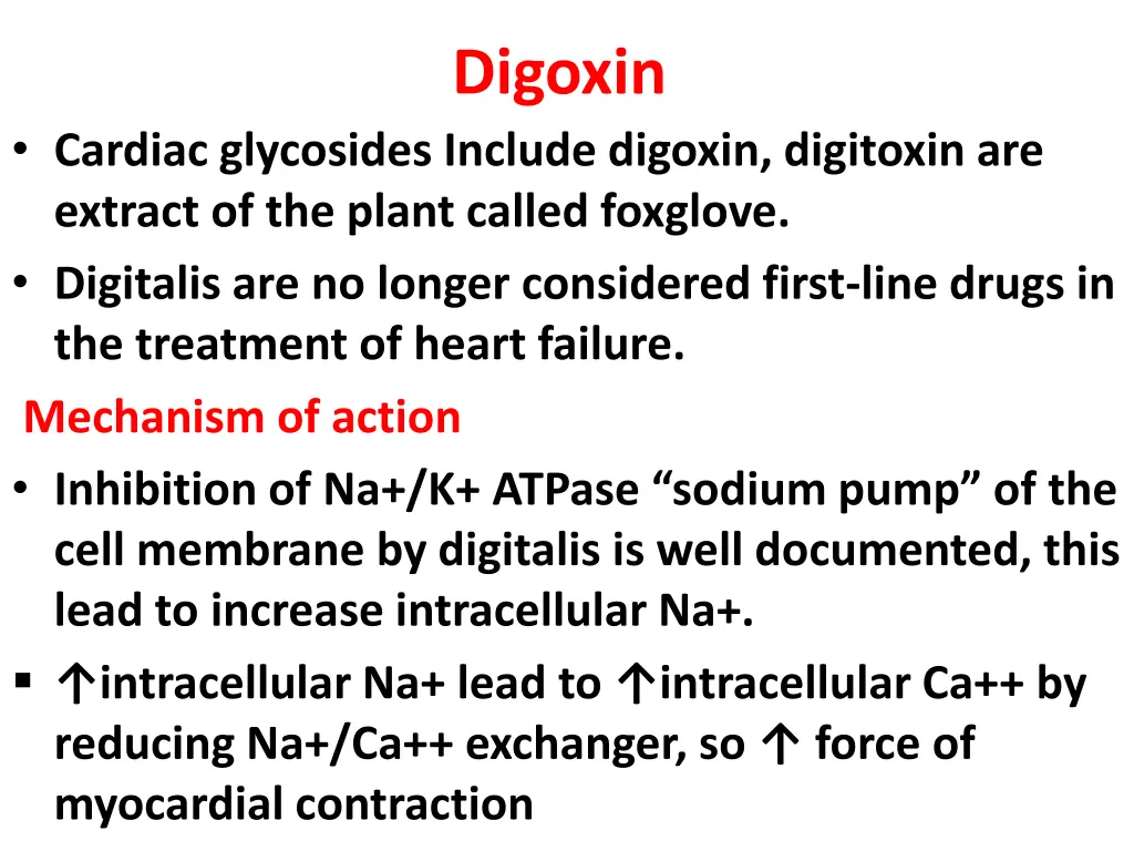 digoxin