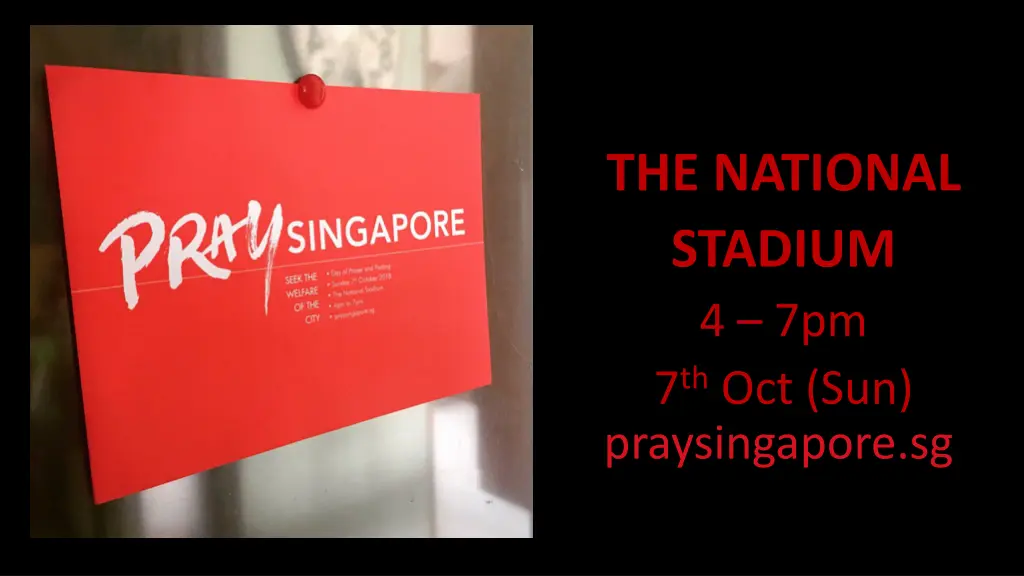 the national stadium 4 7pm 7 th oct sun