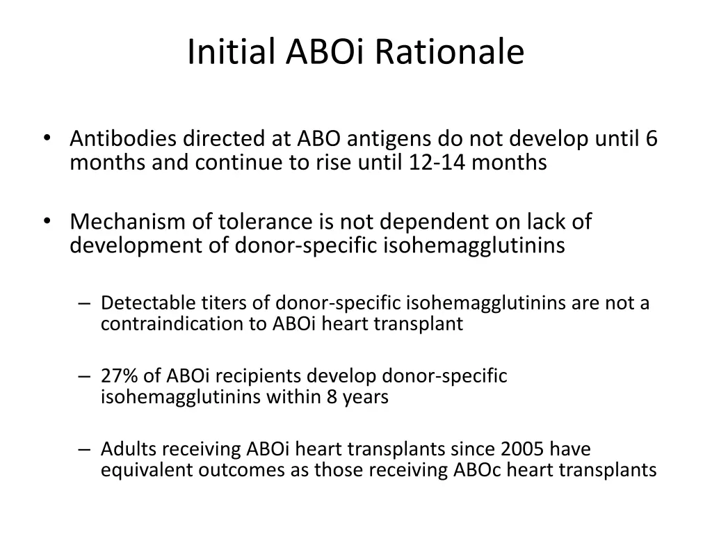 initial aboi rationale