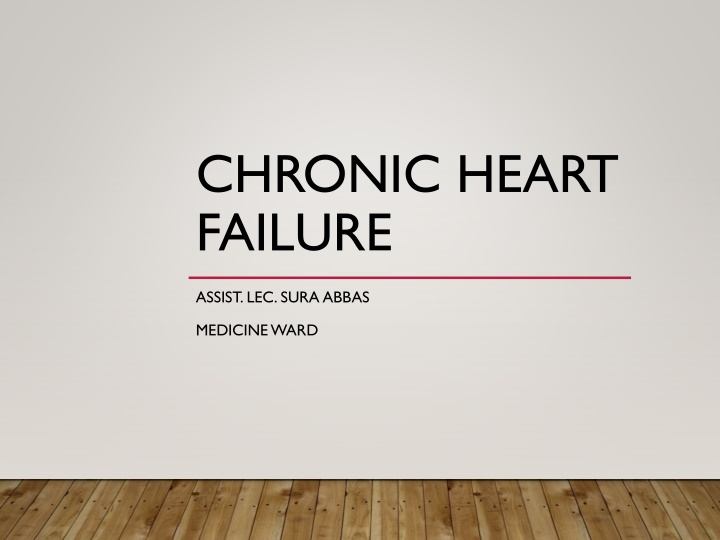 chronic heart failure