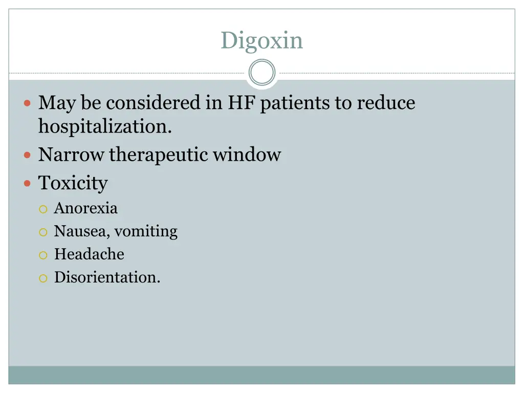 digoxin