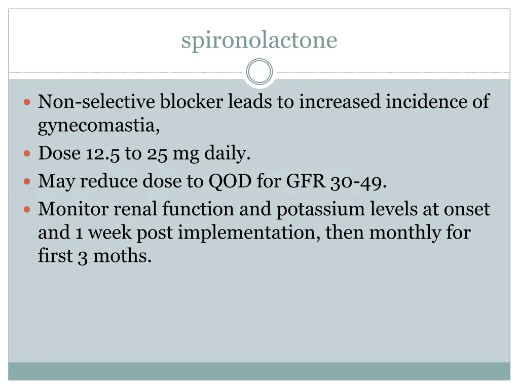 spironolactone