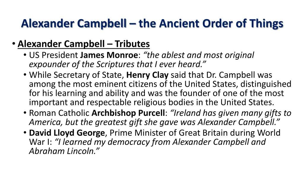 alexander campbell the ancient order of things 38