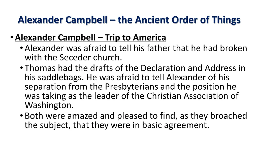 alexander campbell the ancient order of things 9