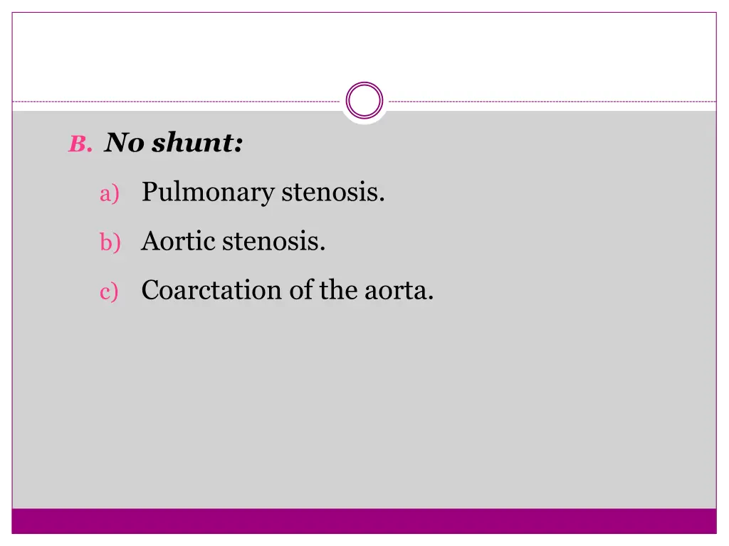 b no shunt