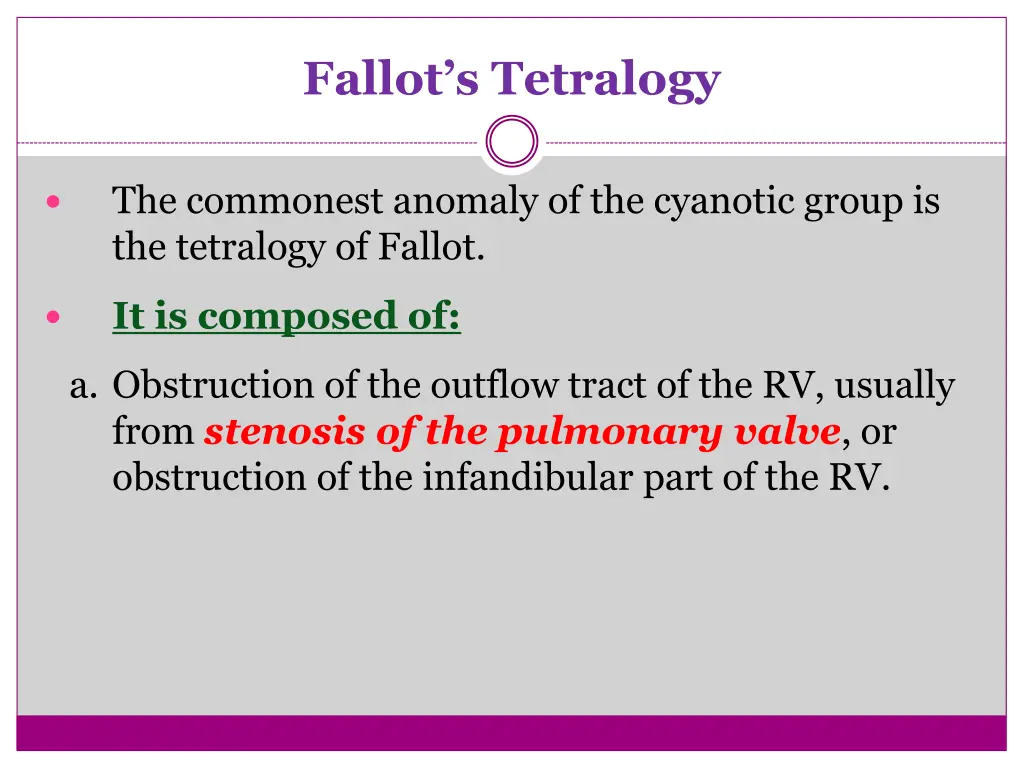 fallot s tetralogy