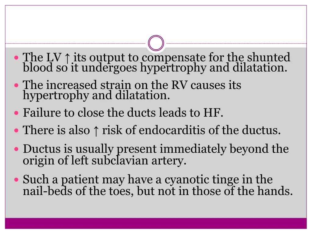 the lv its output to compensate for the shunted