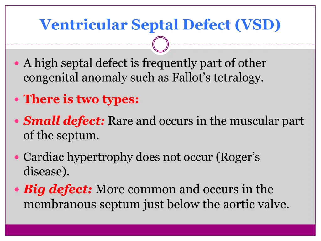 ventricular septal defect vsd