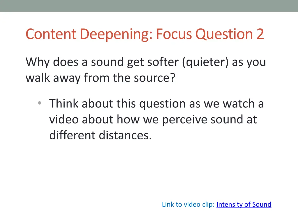 content deepening focus question 2