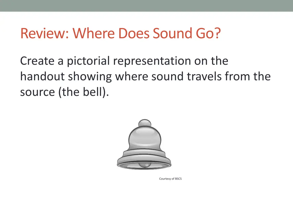 review where does sound go