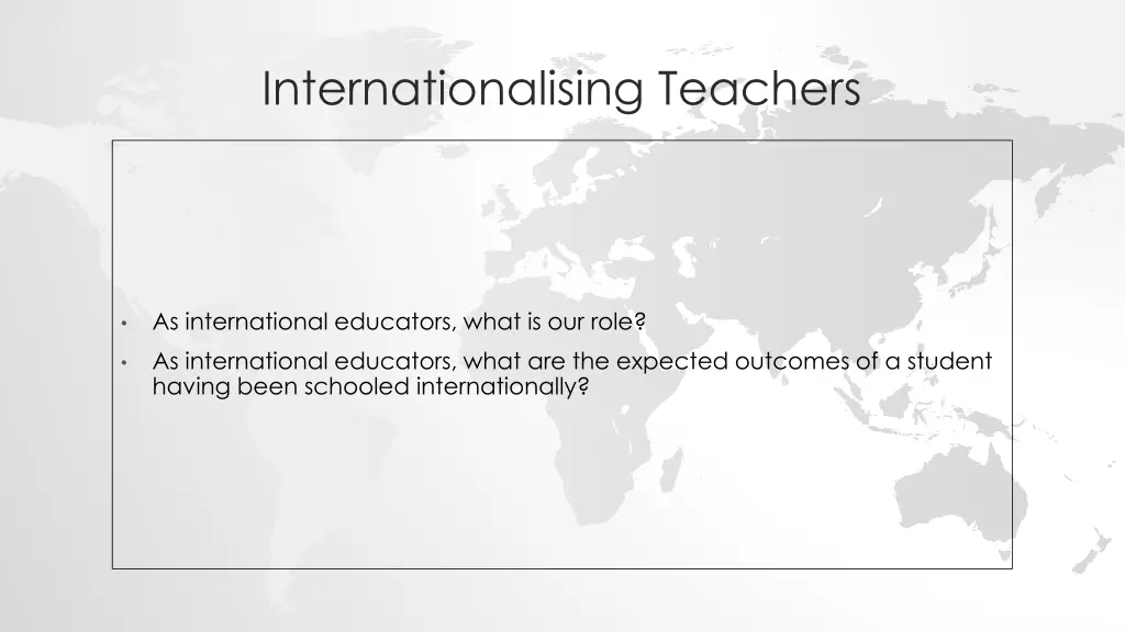 internationalising teachers 1