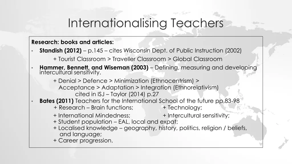 internationalising teachers 2