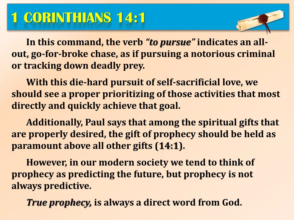 1 corinthians 14 1 2