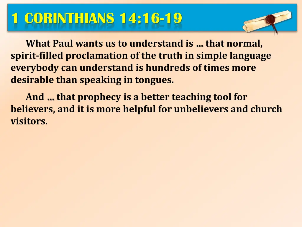 1 corinthians 14 16 19 3