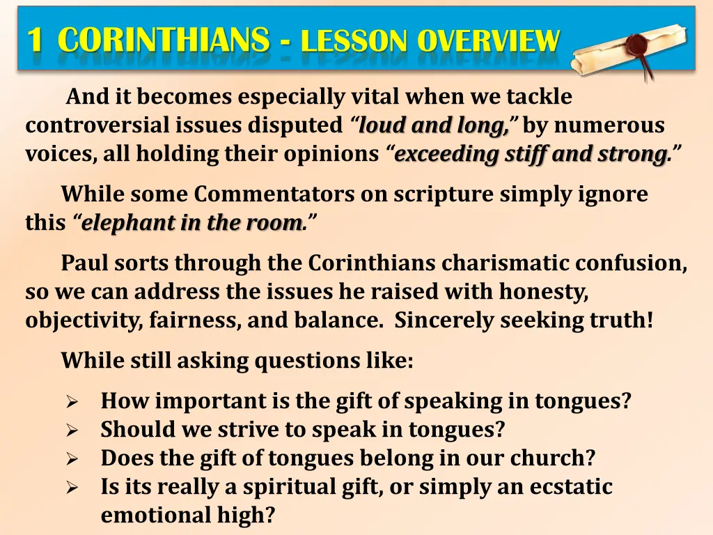 1 corinthians lesson overview 3