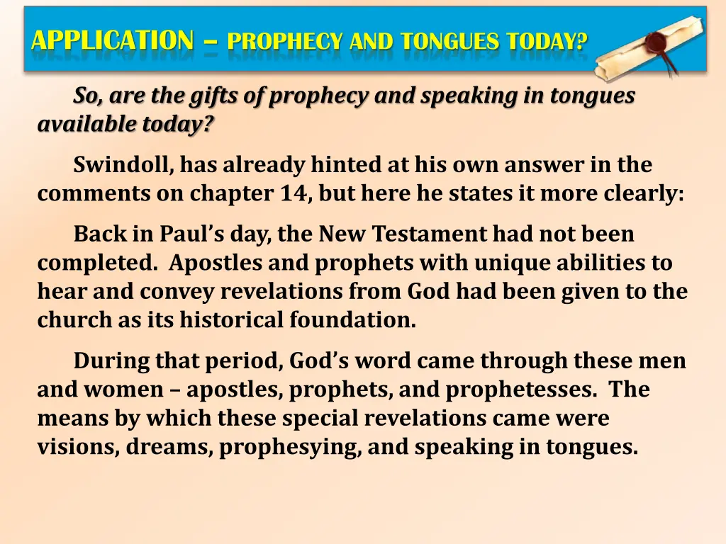 application prophecy and tongues today 1