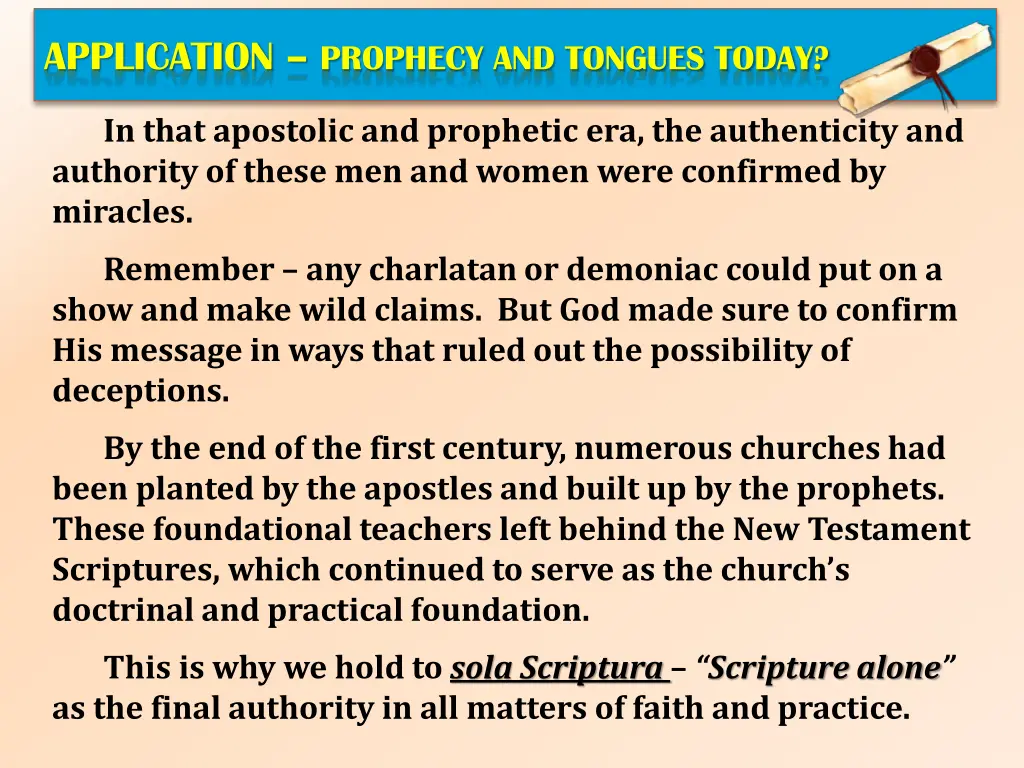 application prophecy and tongues today 2