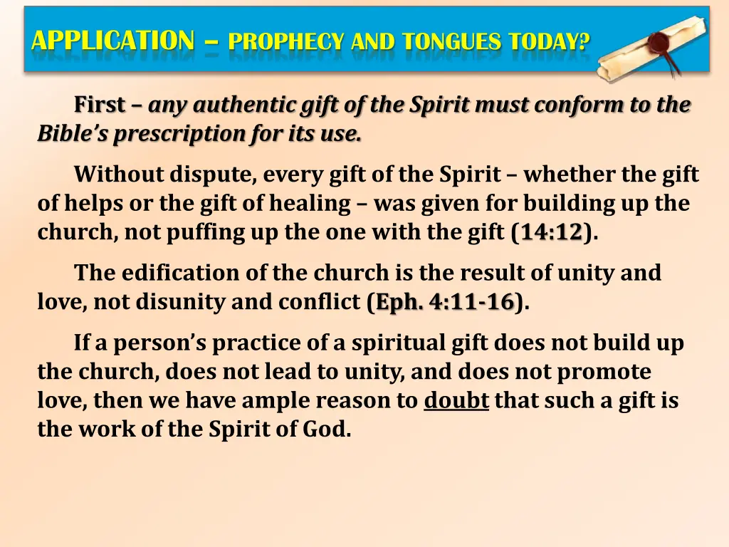 application prophecy and tongues today 5